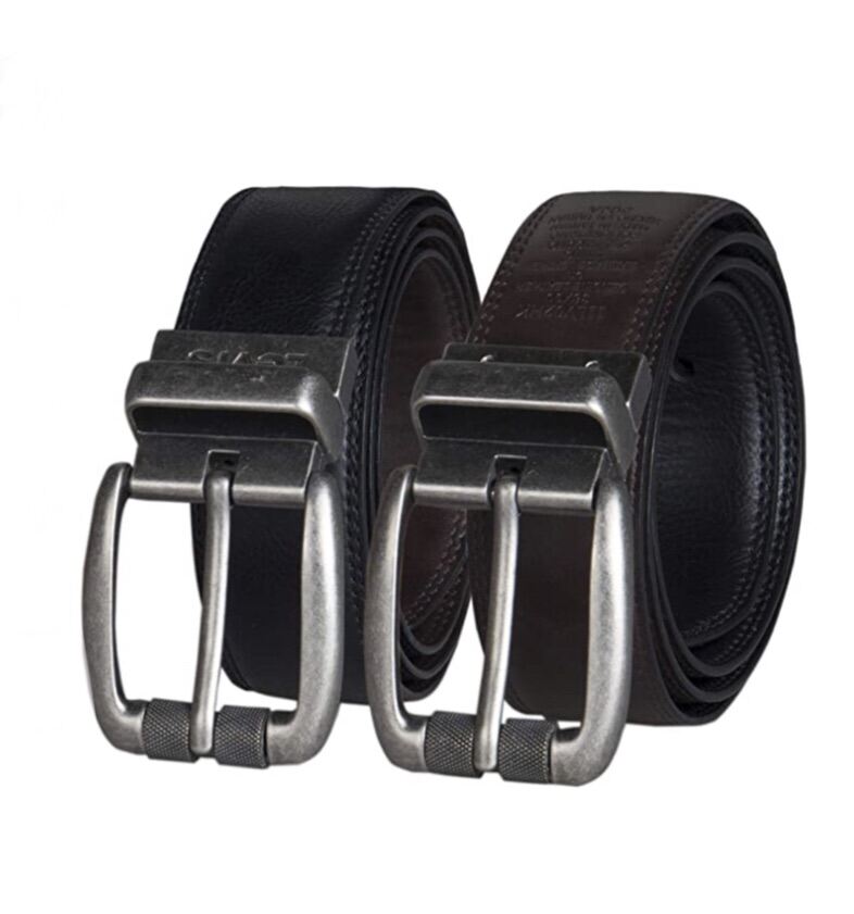 [HCM]DÂY NỊT DA NAM 2 MẶT LEVI’S XÁCH TAY MỸ