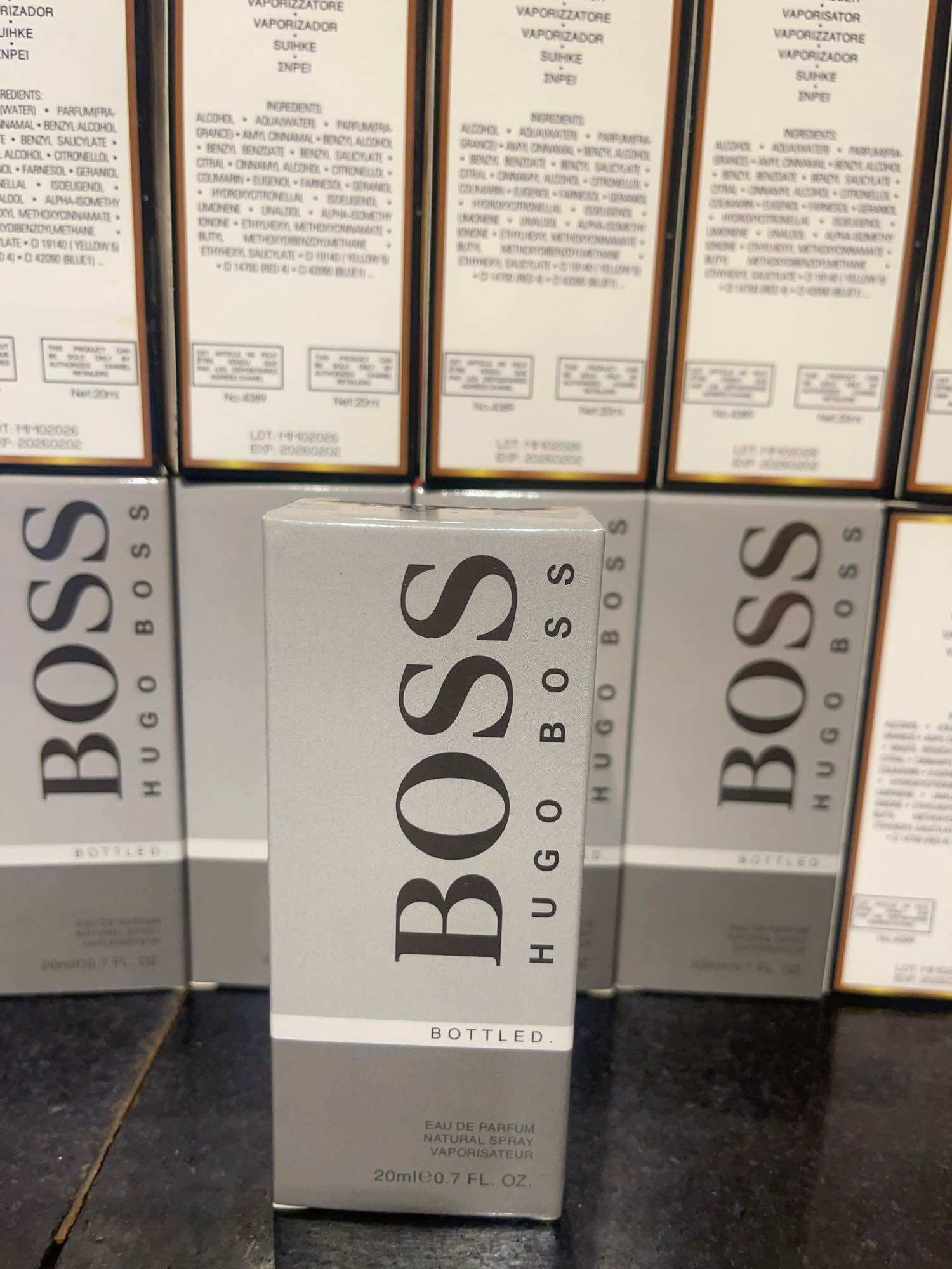 Nước hoa nam Mini Hugo Boss 20ml  (Mẫu Táo)