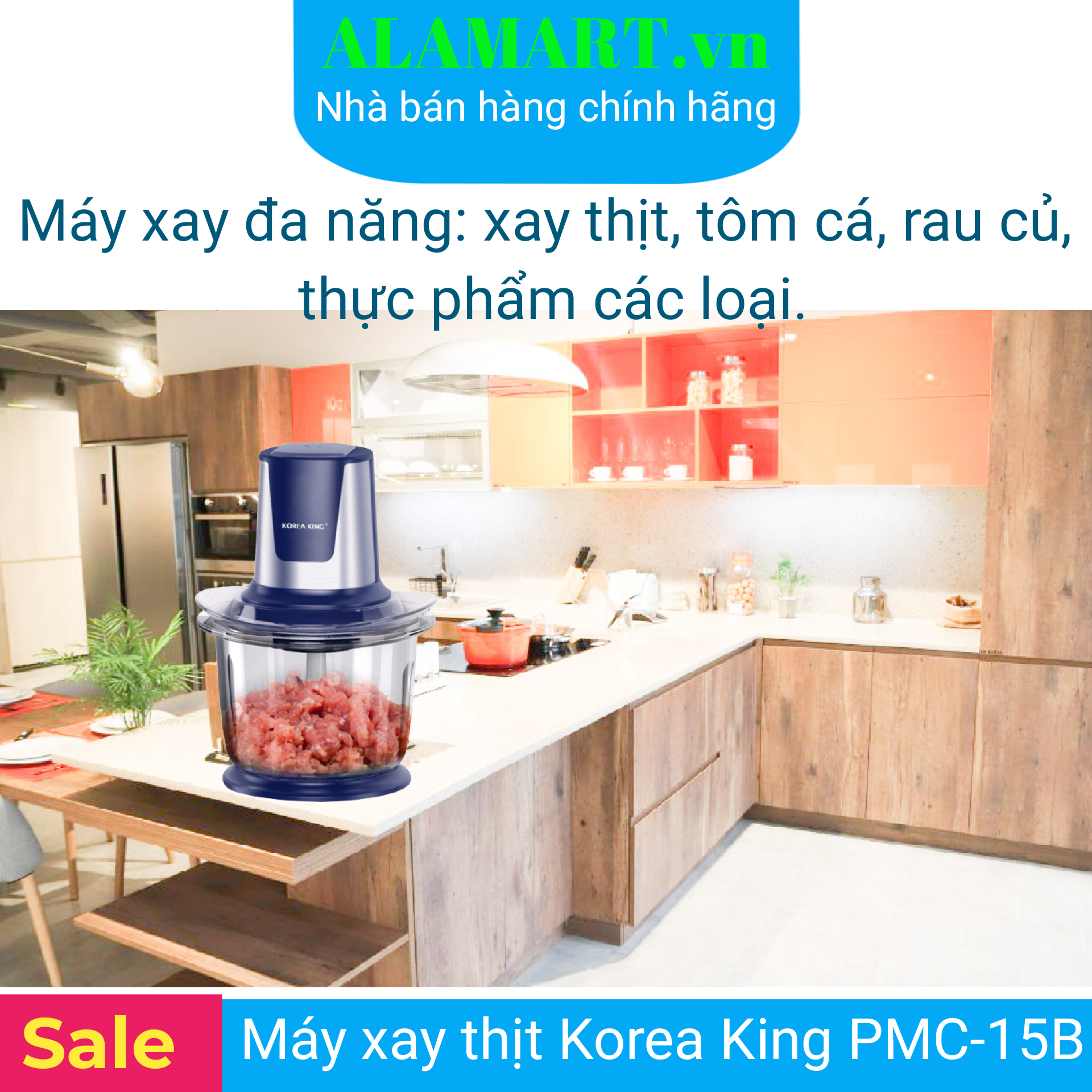 [HCM]Máy Xay Thịt Korea King PMC-15B