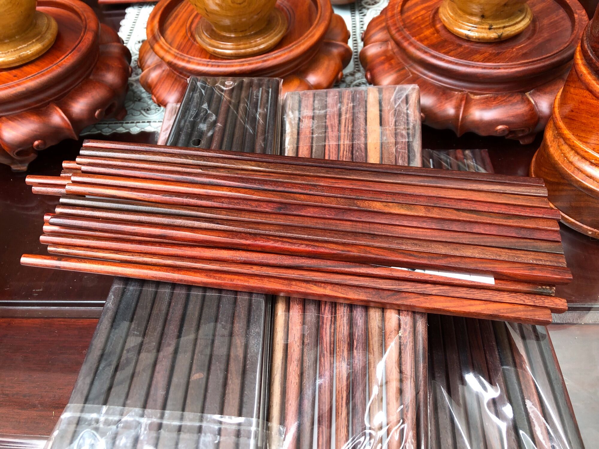 Đũa Gỗ Trắc Trơn Loại 1