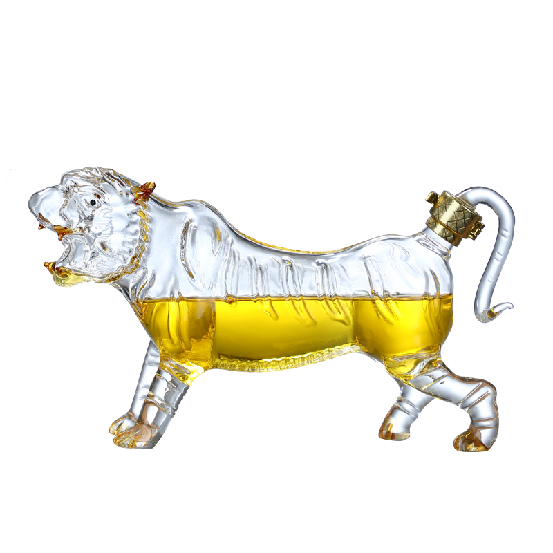 Bình Thủy Tinh Con Hổ Cao Cấp Dung Tích 1L - Decanter