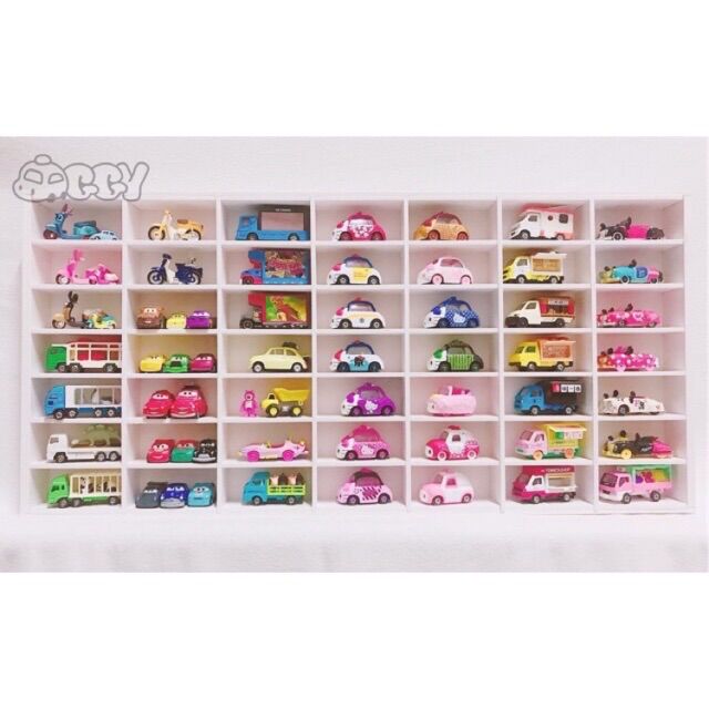 Kệ trưng bày xe mô hình Tomica, Hotwheels, Bearbrick và đồ chơi nhỏ