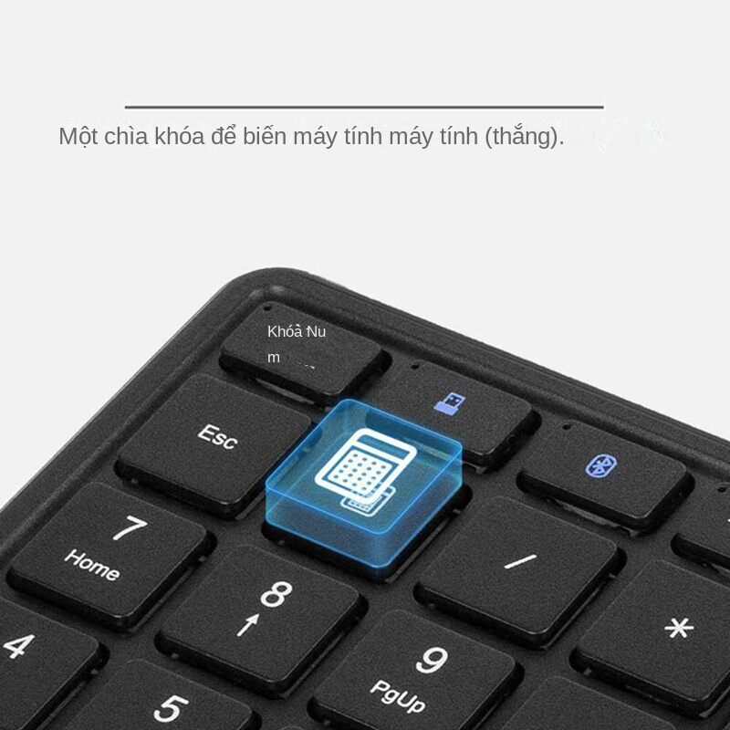 USB+Bluetooth Numeric Keypad with Touchpad Wireless Digital Keyboard for Mac OS Accounting Windows IOS 22 Keys Number Keypad