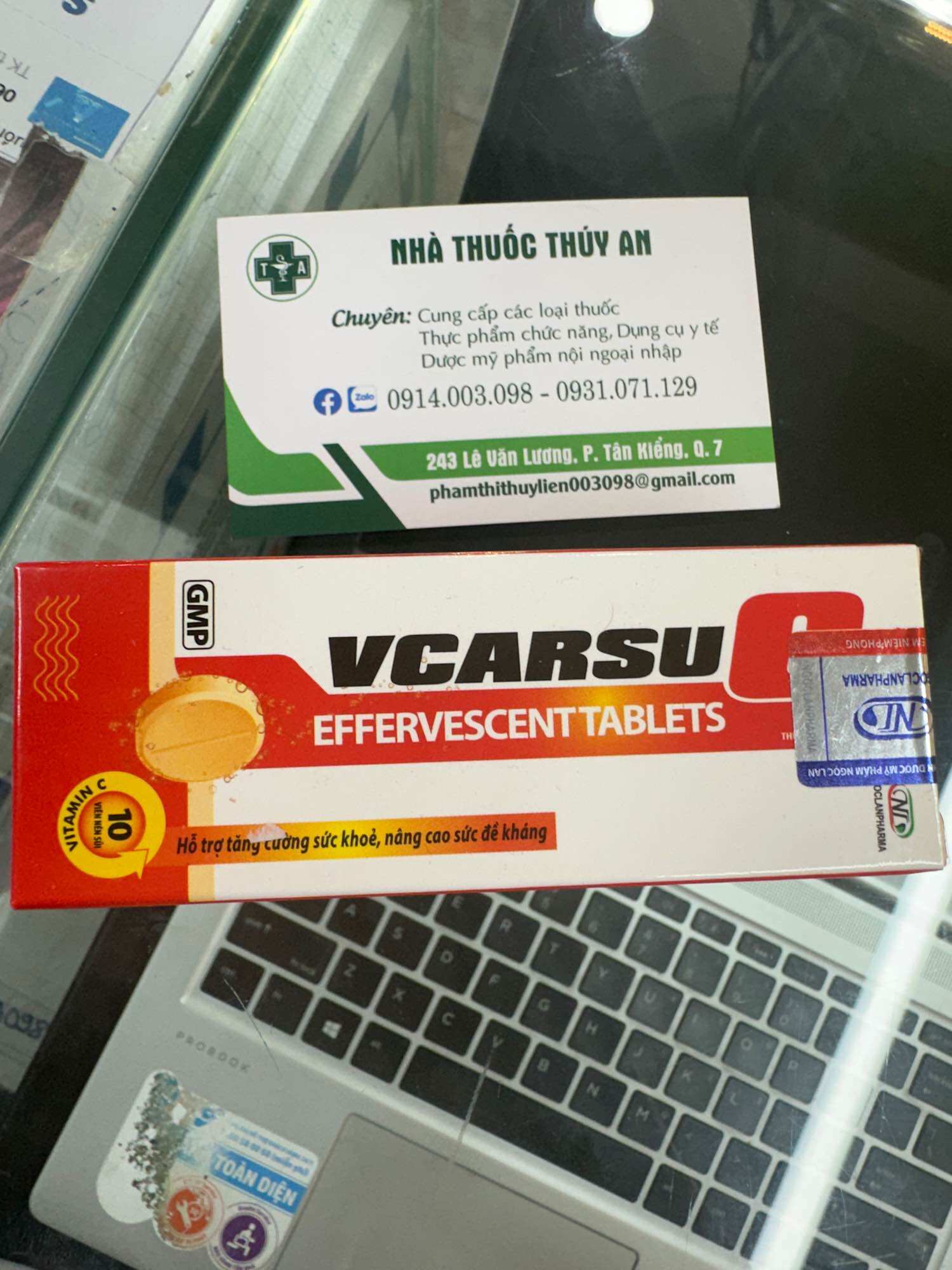 Viên sủi VCARSU C Giúp tăng cường sức đề kháng