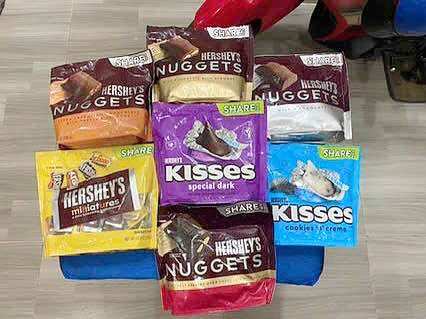 [New Tháng 12/2026]Socola Hershey’s Nuggets Đủ Vị Gói 300 gram