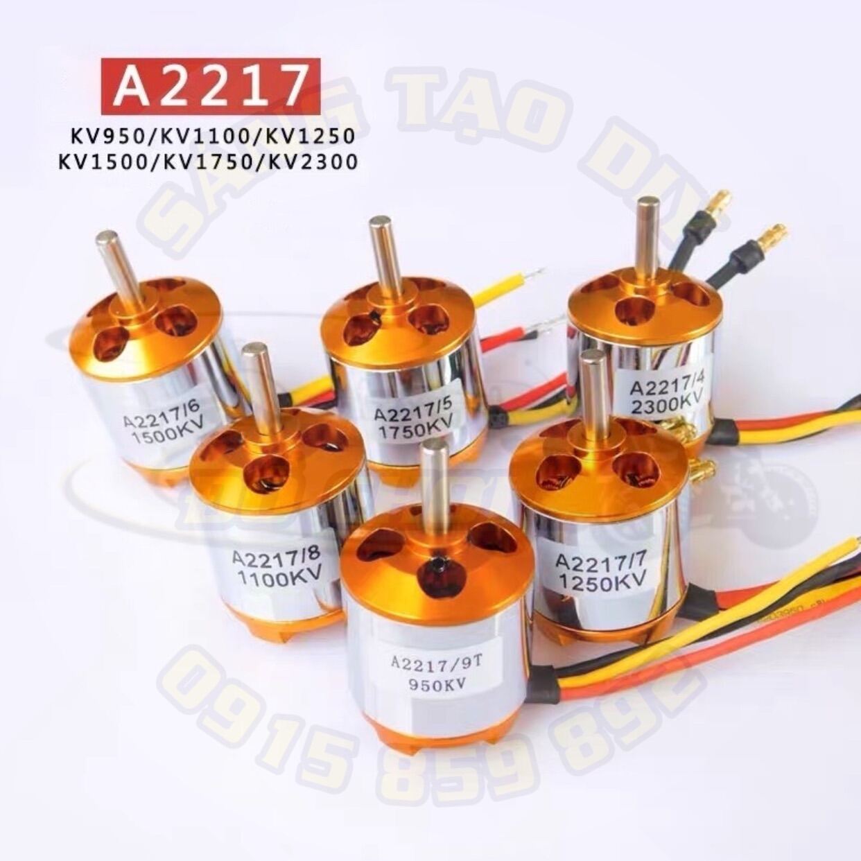 AMAXinno Performante 2306 A-Bell Motor - 1750KV/1950KV/2550KV - 1950KV