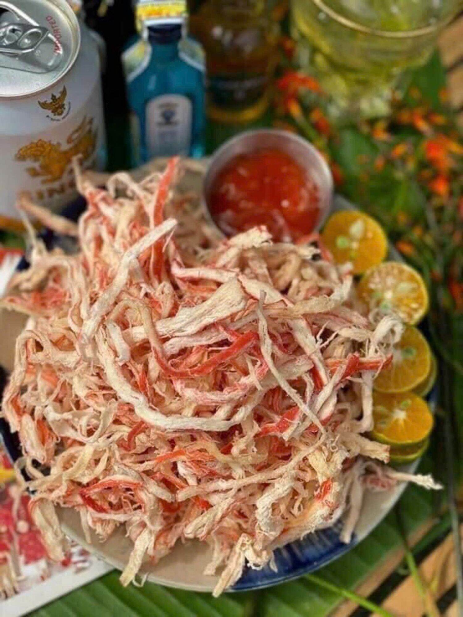 [HCM]Khô Mực Hấp Nước Dừa 250gr