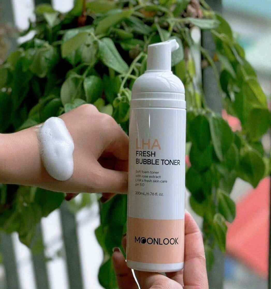 Toner Dạng Bọt MoonLook LHA Fresh Bubble Toner