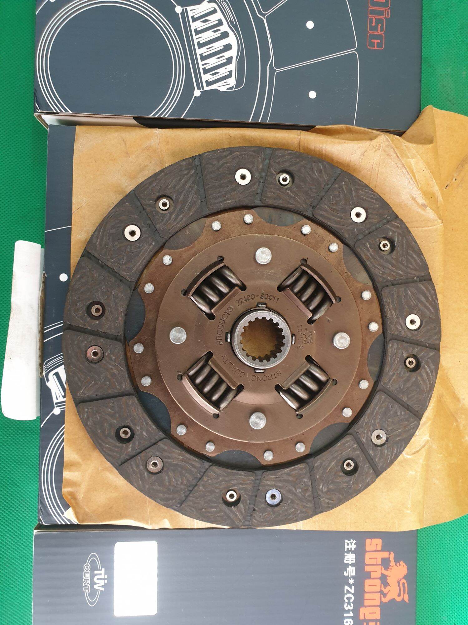 Lá côn su 5 tạ/su cóc/dongben db1021 870kg/towner 750, đĩa bố su 5 tạ/su cóc/dongben db1021 870kg/towner 750 hiệu strong clutch cover