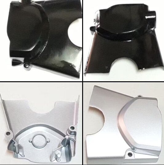 Nắp đuôi cá nhôm Dream II.Cúp 82 . bạc.....