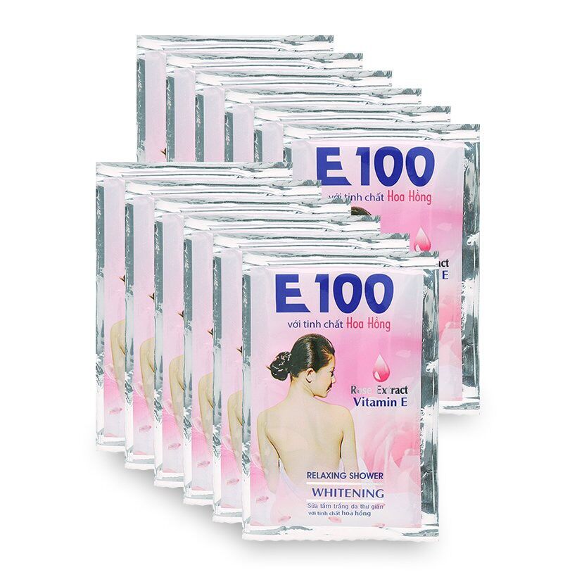 Combo 2 gói sữa tắm E100