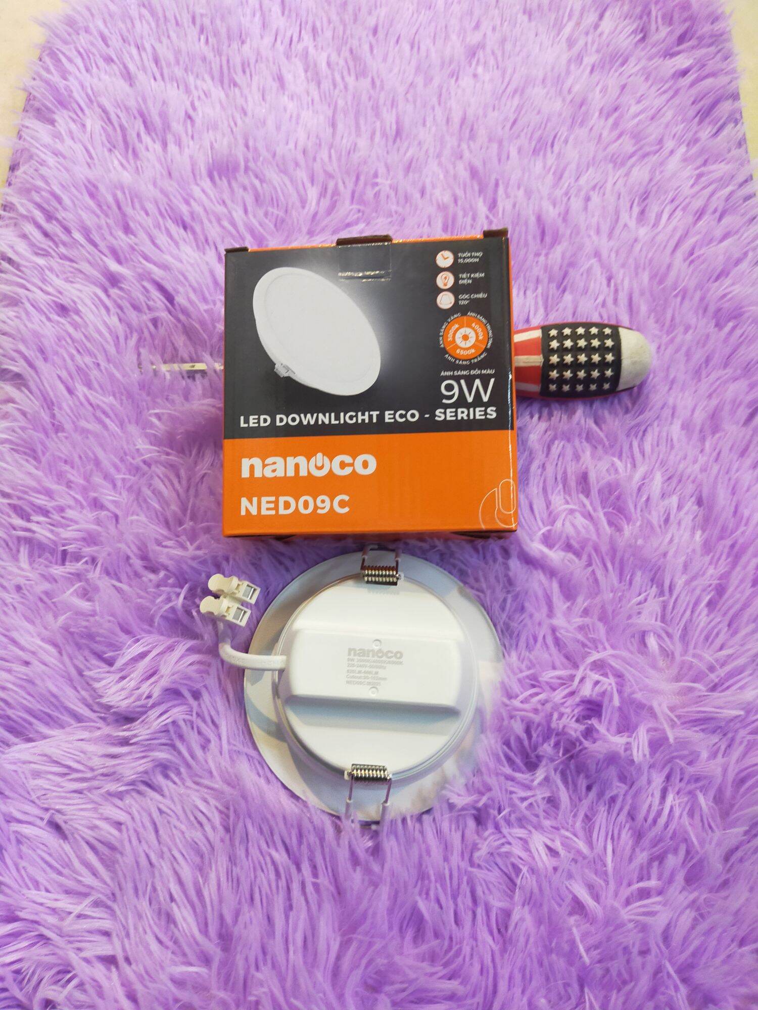 Âm trần nanoco 7w-9w-12w(đ90-110mm)