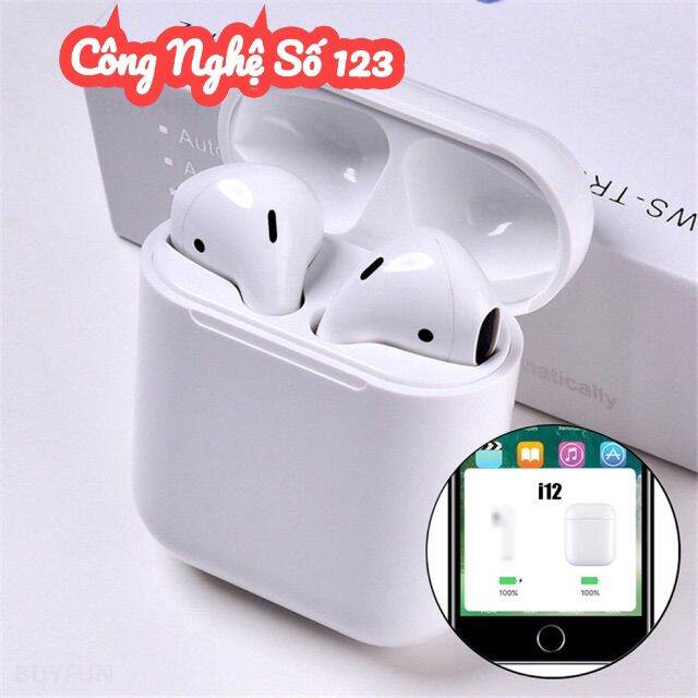 Rẻ Vô Địch Tại nghe Bluetooth iPod pro I12 nguyên seal hàng cao cấp loại 1