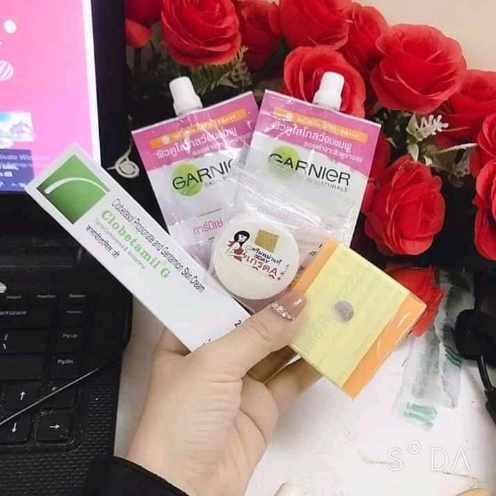 Bộ nám & tàn nhang clobetamil g thái lan - bộ 5 món