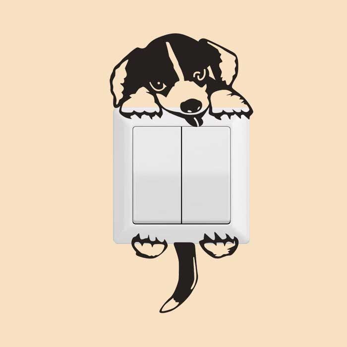 Sticker Decal dán trang trí ổ điện, tường nhà, vali...