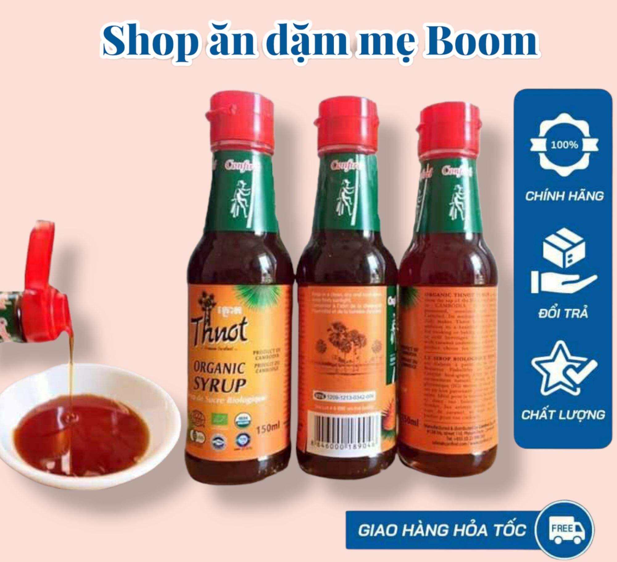 Mật syrup thốt nốt hữu cơ 150ml