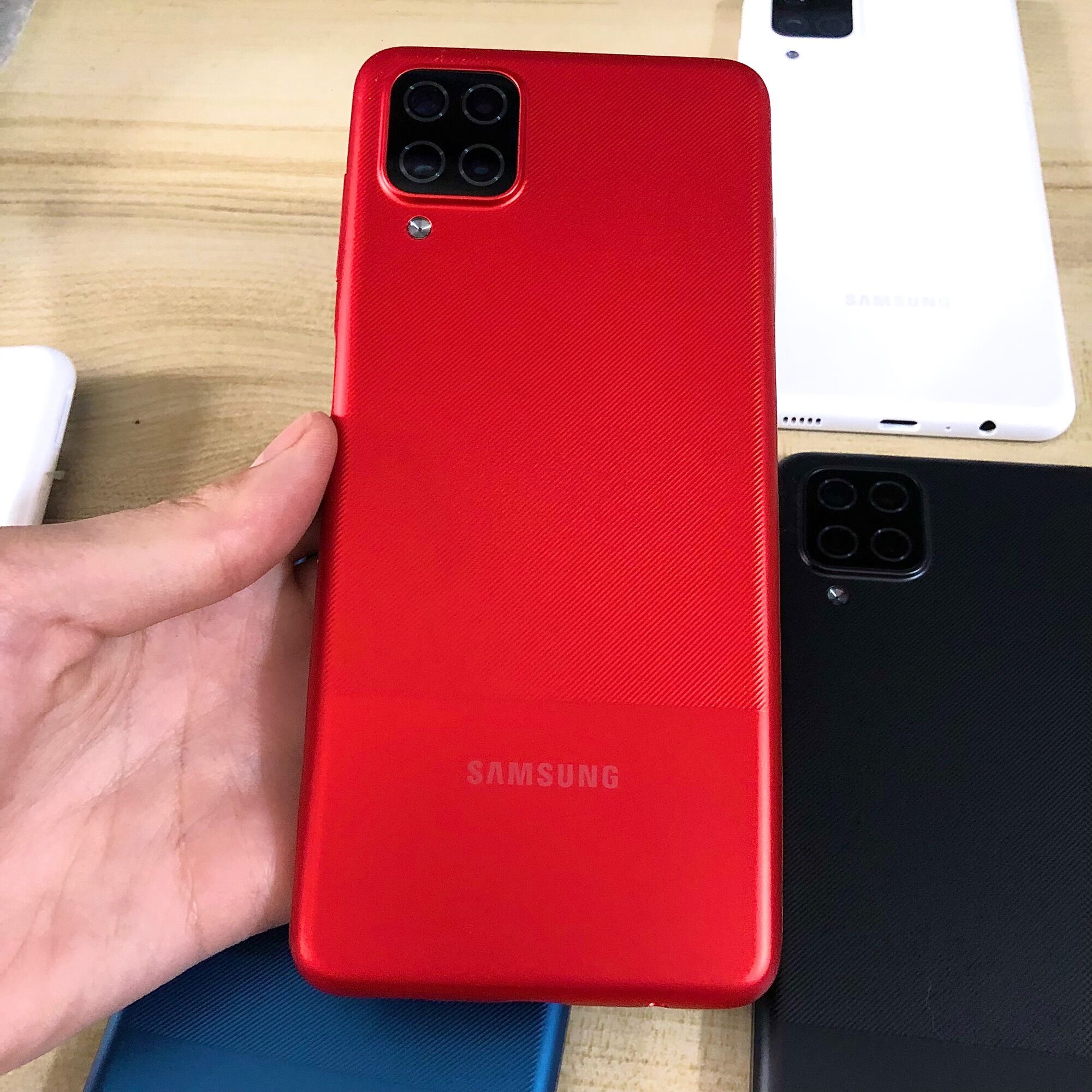 Bộ Vỏ Sườn SAMSUNG A12 ZIN Hàng Cao Cấp.