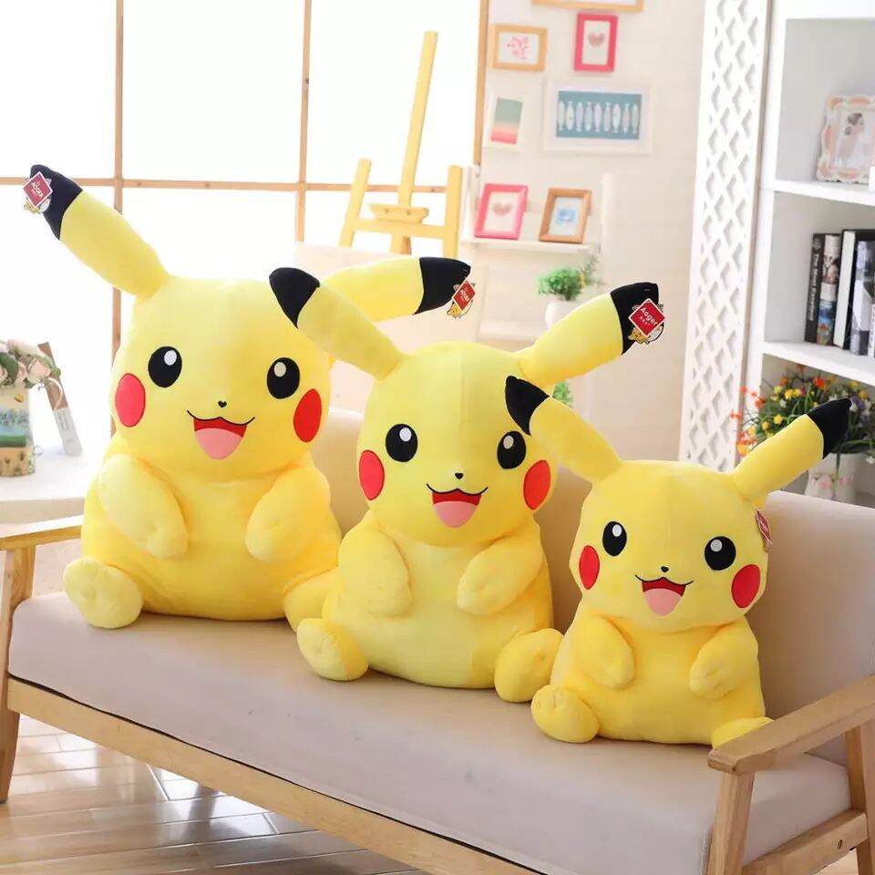 [FREESHIP MAX] gấu bông pikachu hoạt hình pokemon