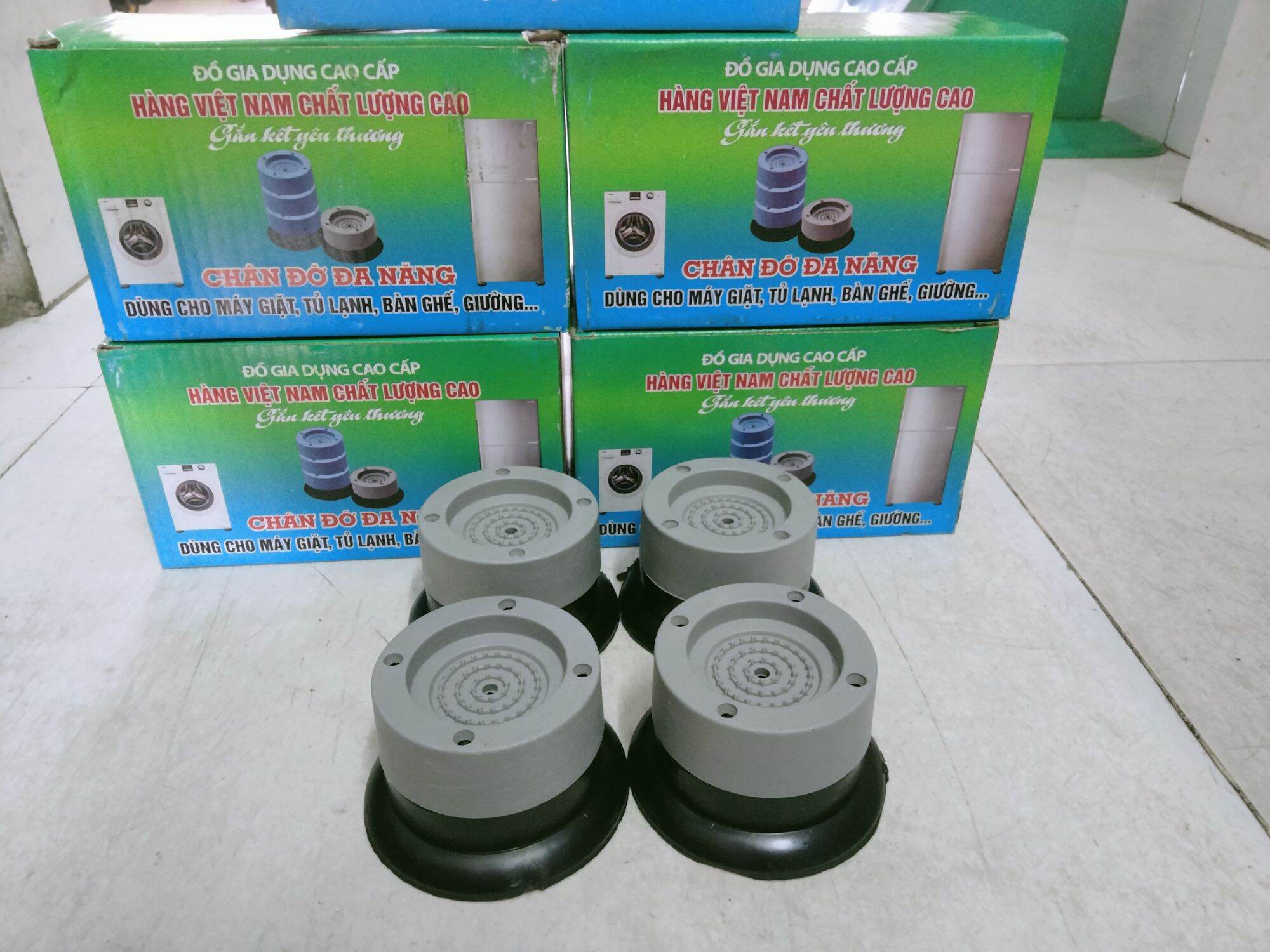 Chân kê tủ lạnh, máy giặt