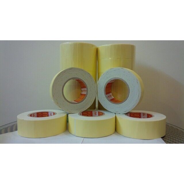 Băng dính xốp vàng hai mặt