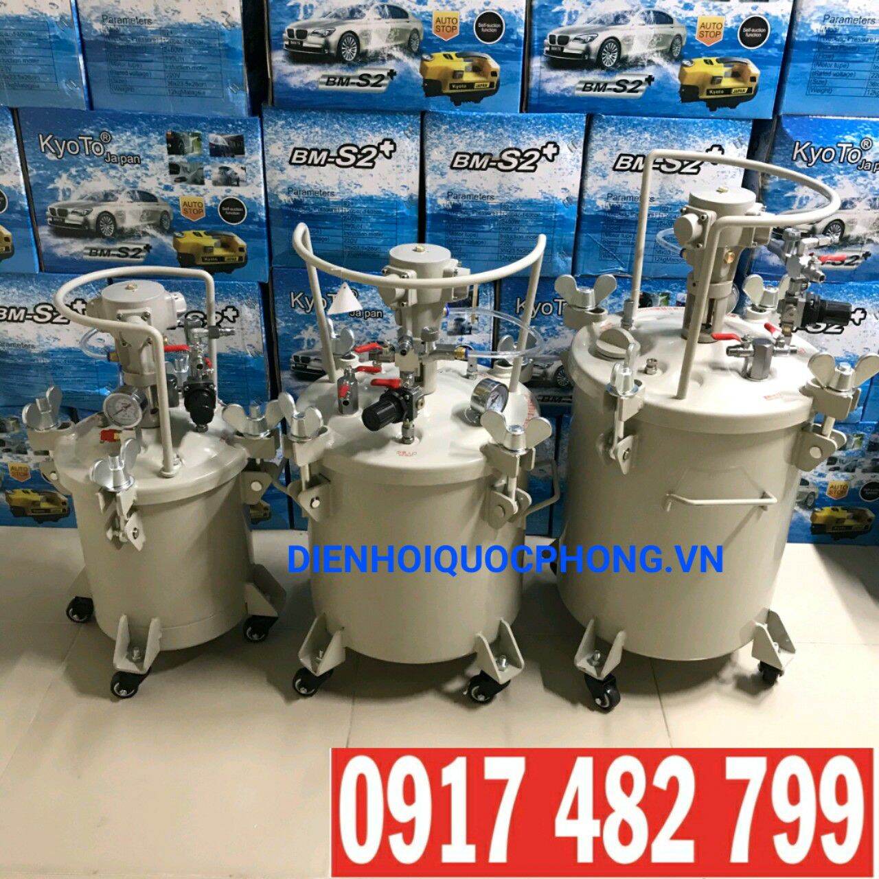 THÙNG TRỘN SƠN TỰ ĐỘNG 10A LOẠI 10 LÍT
