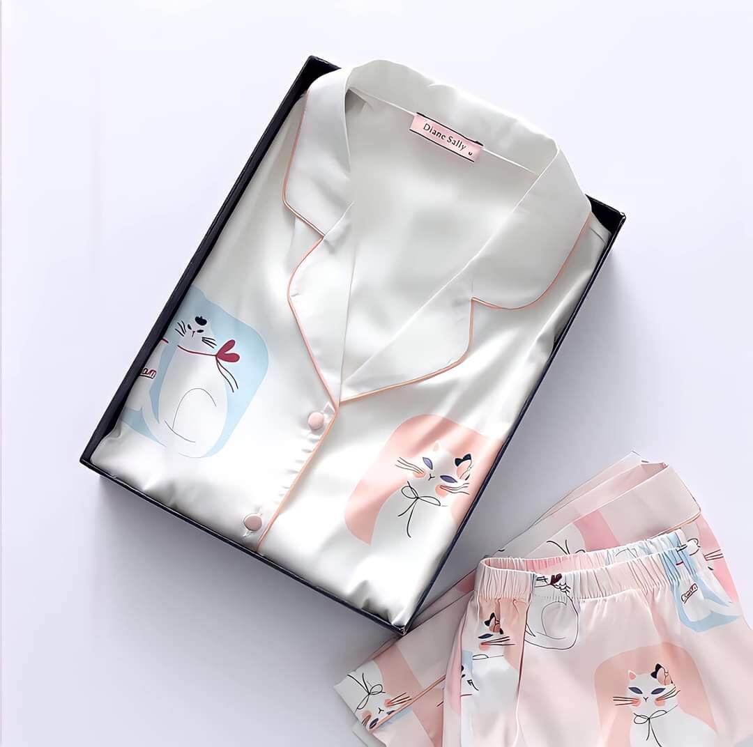 Bộ lụa satin mềm mịn