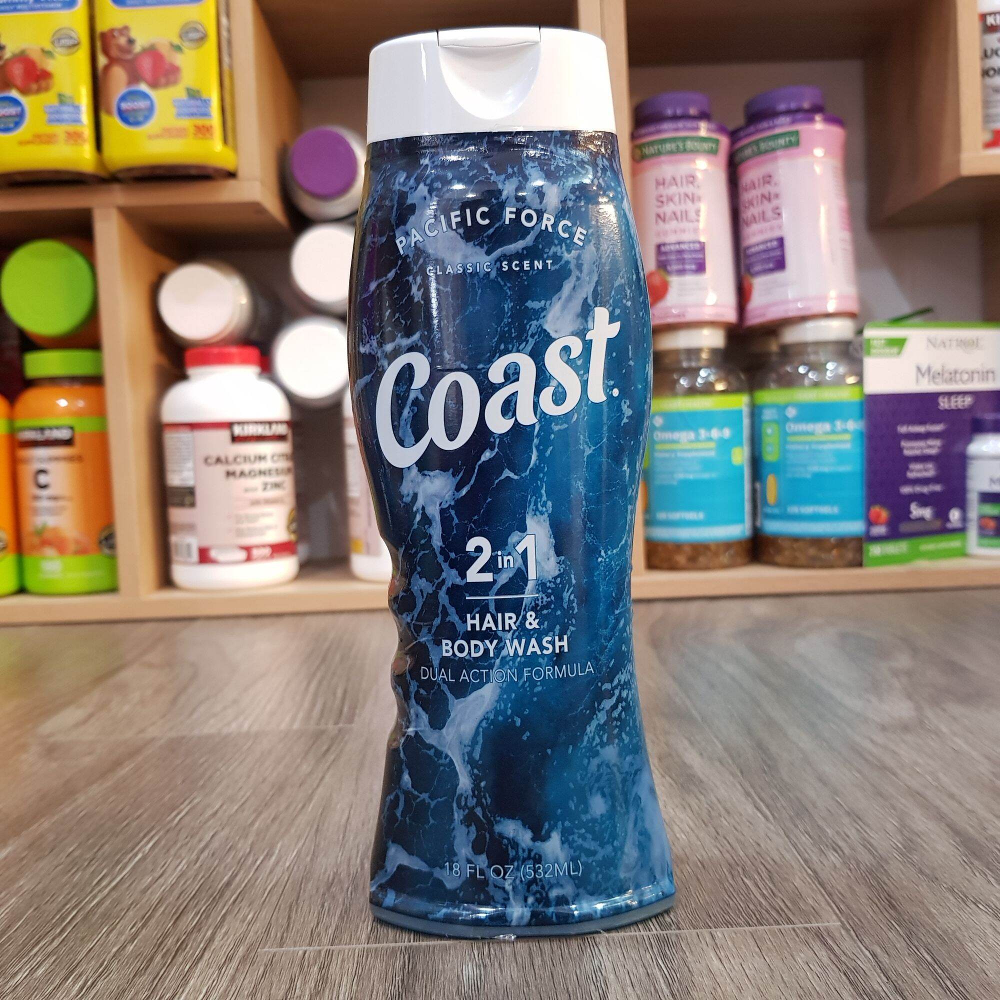 Tắm gội coast 532ml mẫu mới 2021