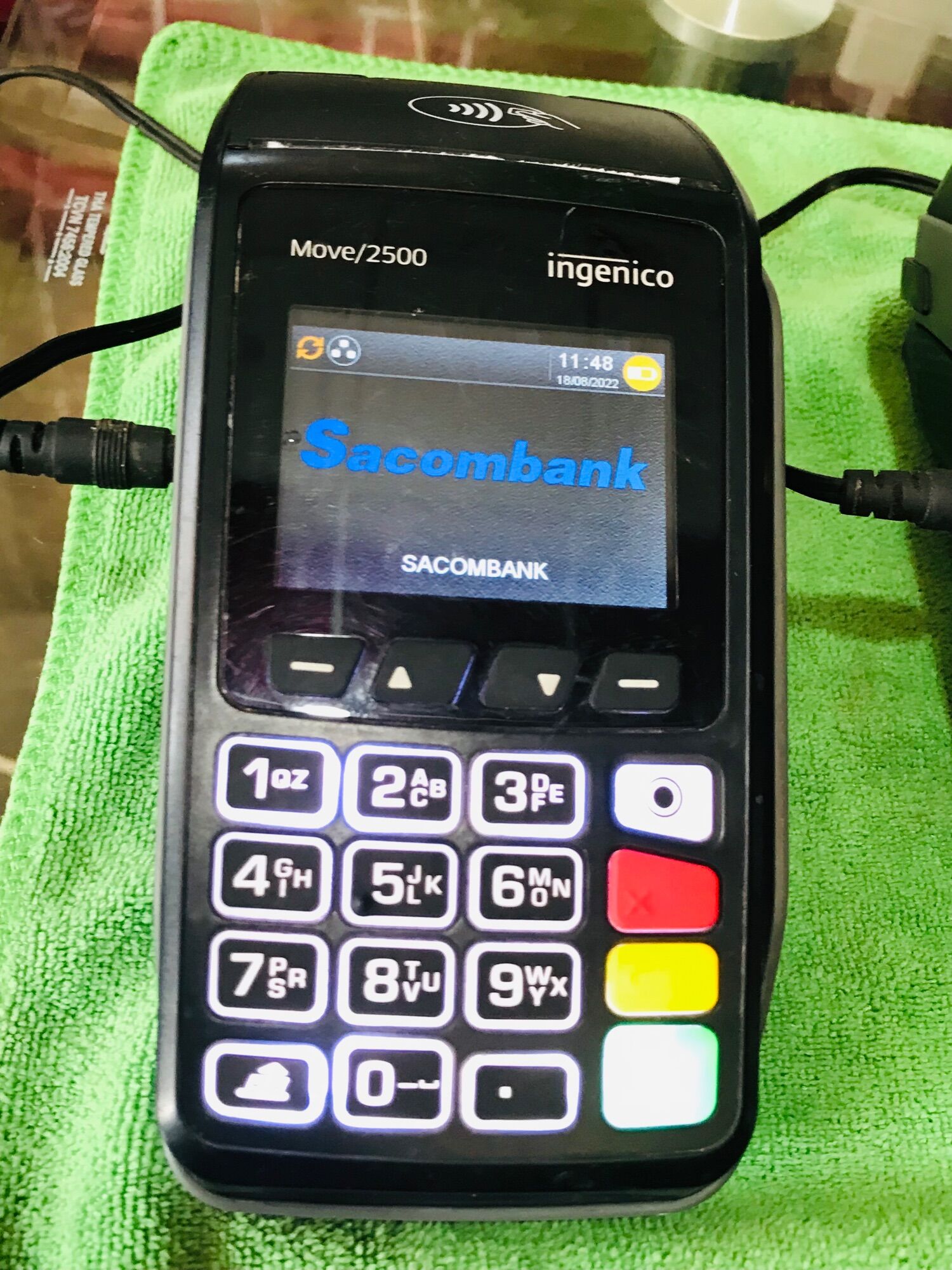 Thanh lý máy pos Ingenico Move 2500