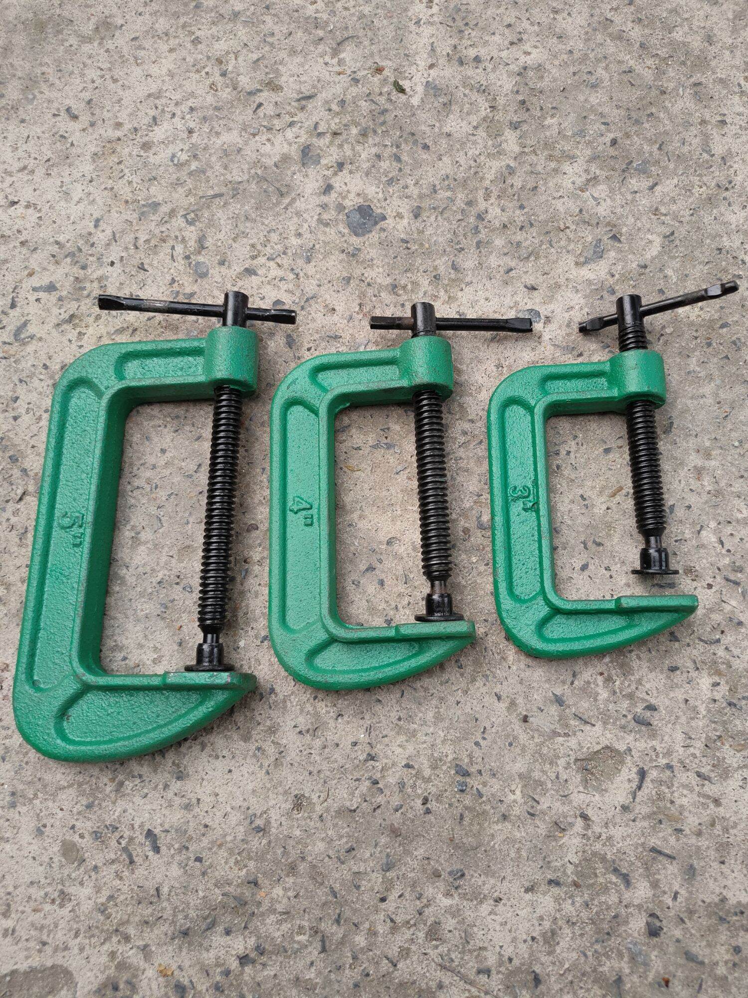 Vam kẹp gỗ hàng đẹp-dung kẹp nhôm kính-vam chữ c