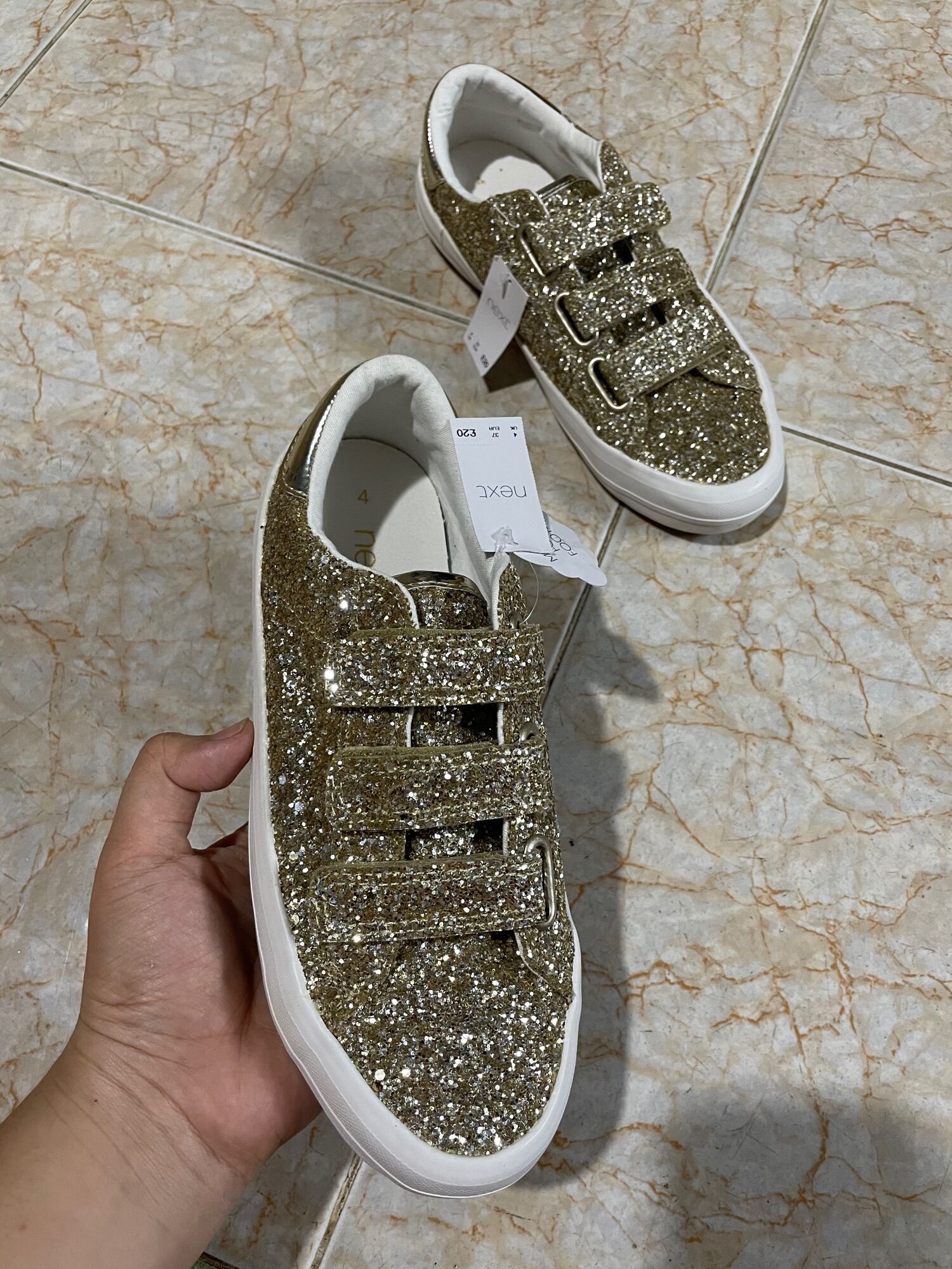 Giày next dư xịn xuất mỹ bling bling size 38