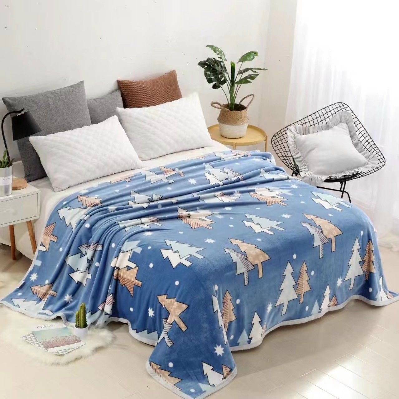 Mền nhung tuyết mềm mịn size lớn 2m2