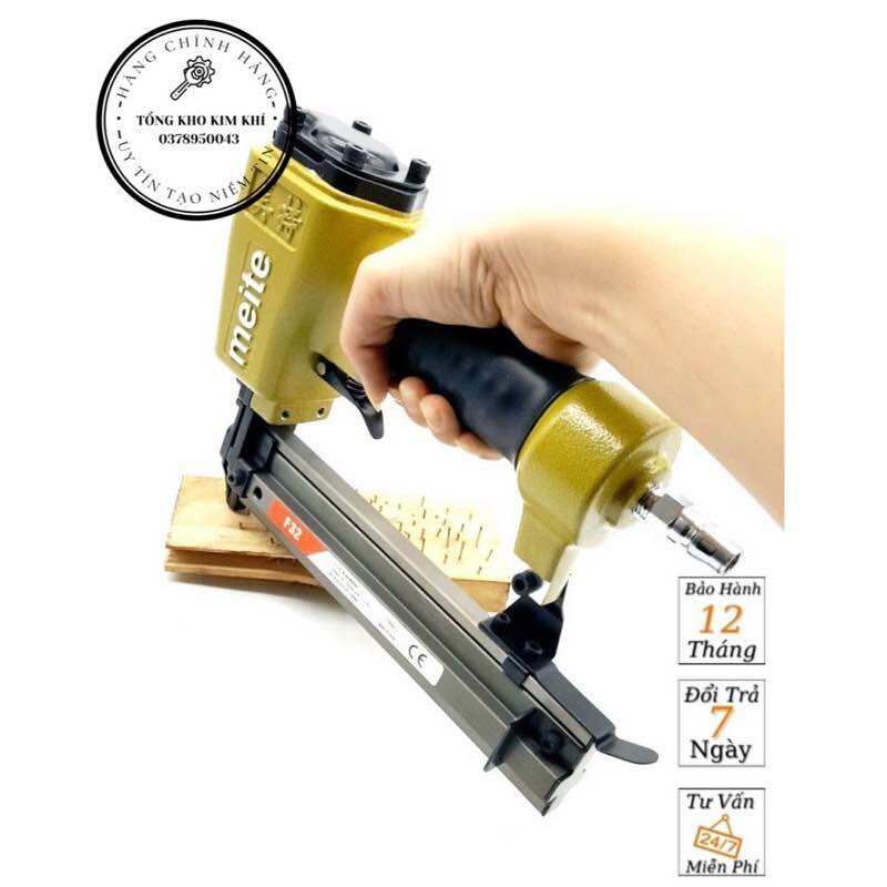 Súng bắn đinh thẳng f32 meite - dùng hơi khí nén