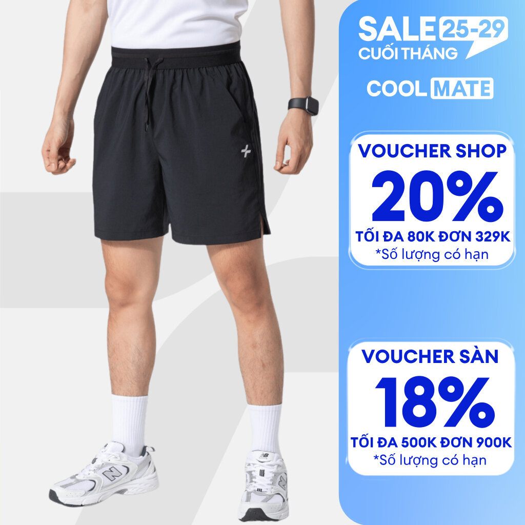 Quần shorts thể thao nam 6 inch đai siêu co giãn, thấm hút, thoáng khí, nhanh khô - Coolmate