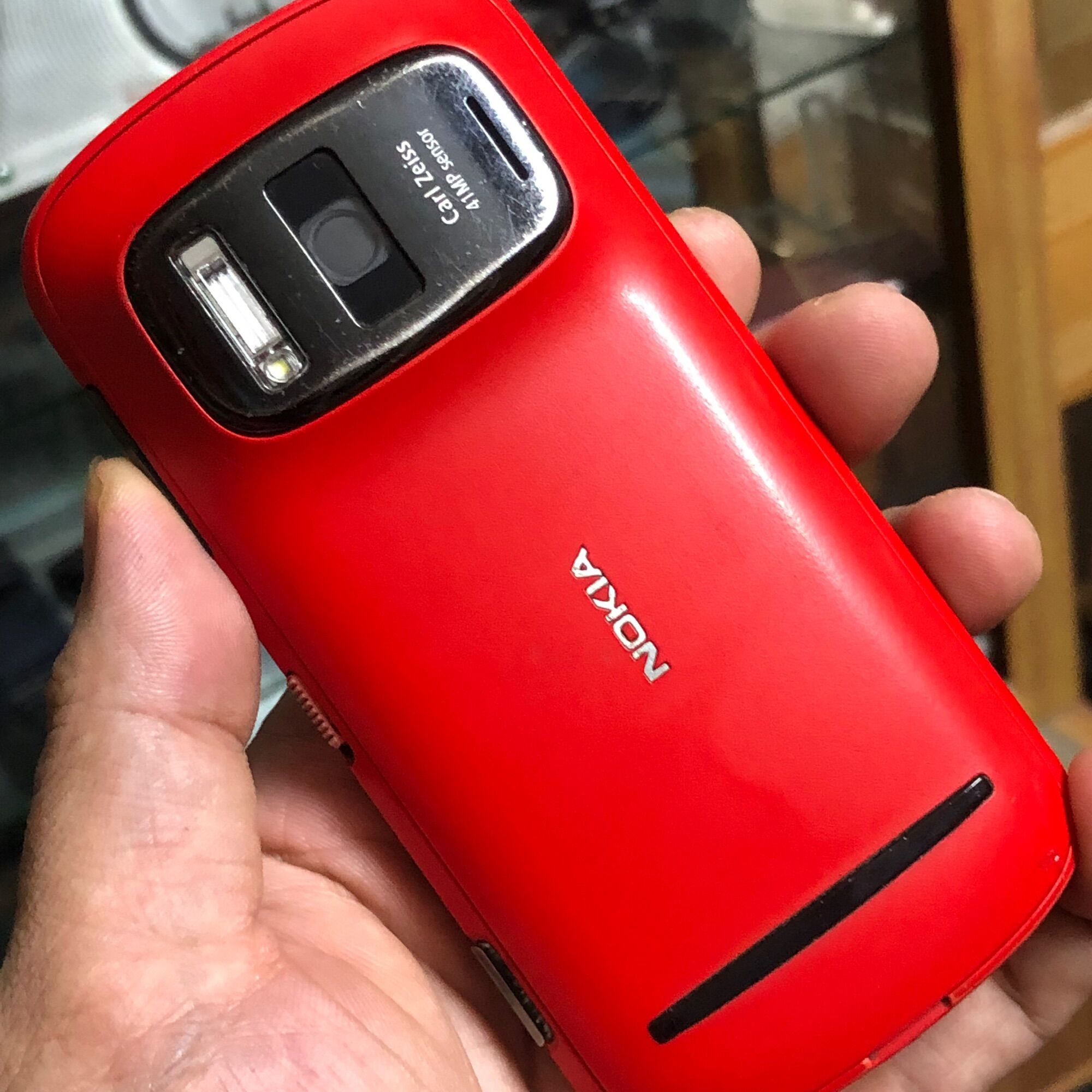 Nokia 808 red original