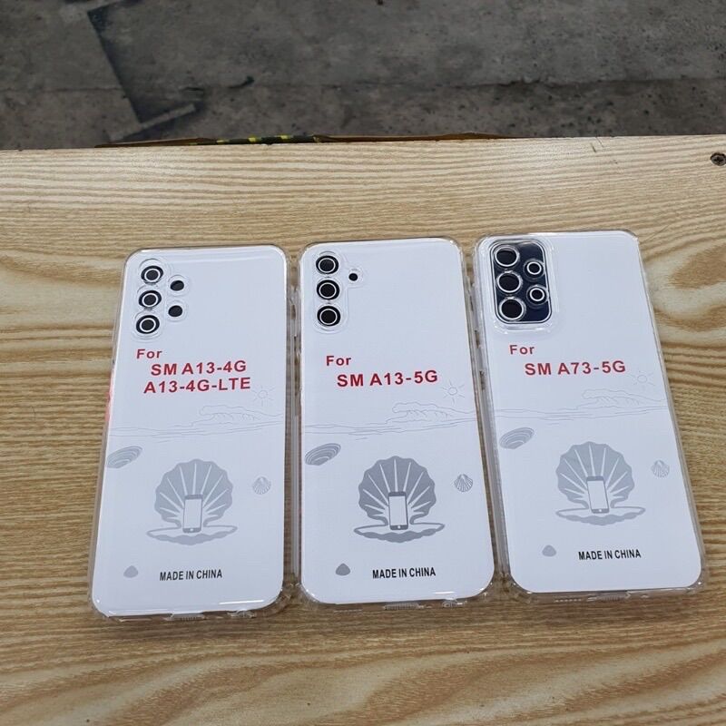 Samsung A13 4G,A13 5G,A73 5g clear soft case, camera Protective Edge.