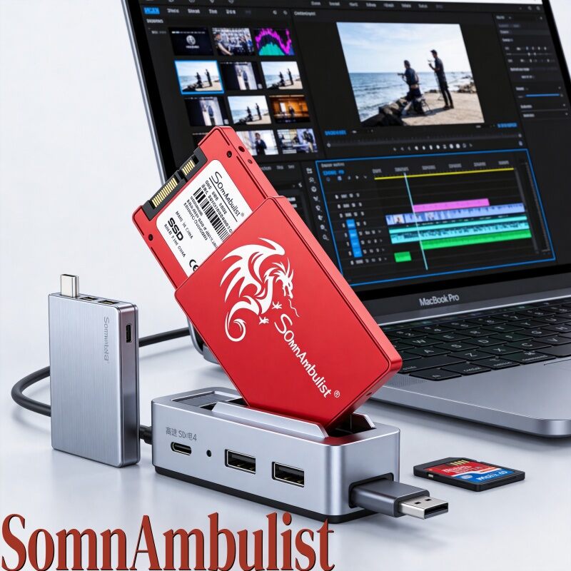 SomnAmbulist | Ổ Cứng SSD SomnAmbulist 2026 SATA III 6Gbps 2.5'' Tốc Độ Cao 64GB~2TB Dành Cho Máy Tính Xách Tay & Máy Tính Để Bàn Giá 3,048,750 Đồng*Miễn phí vận chuyển