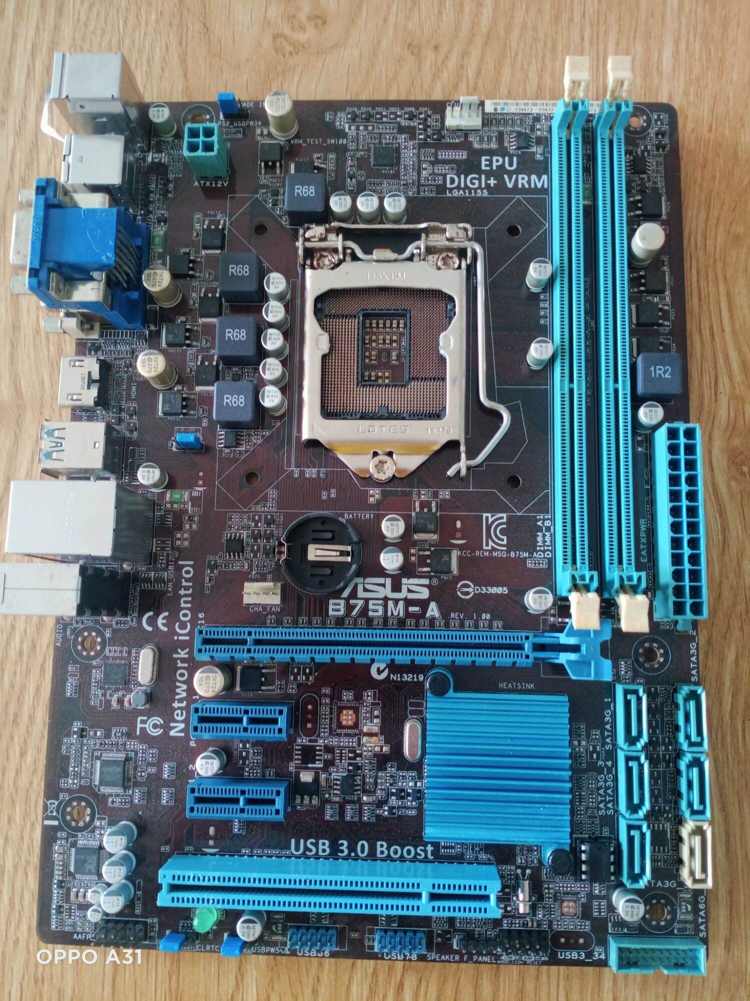 Main asus b75 socket 1155 đã qua sử dụng