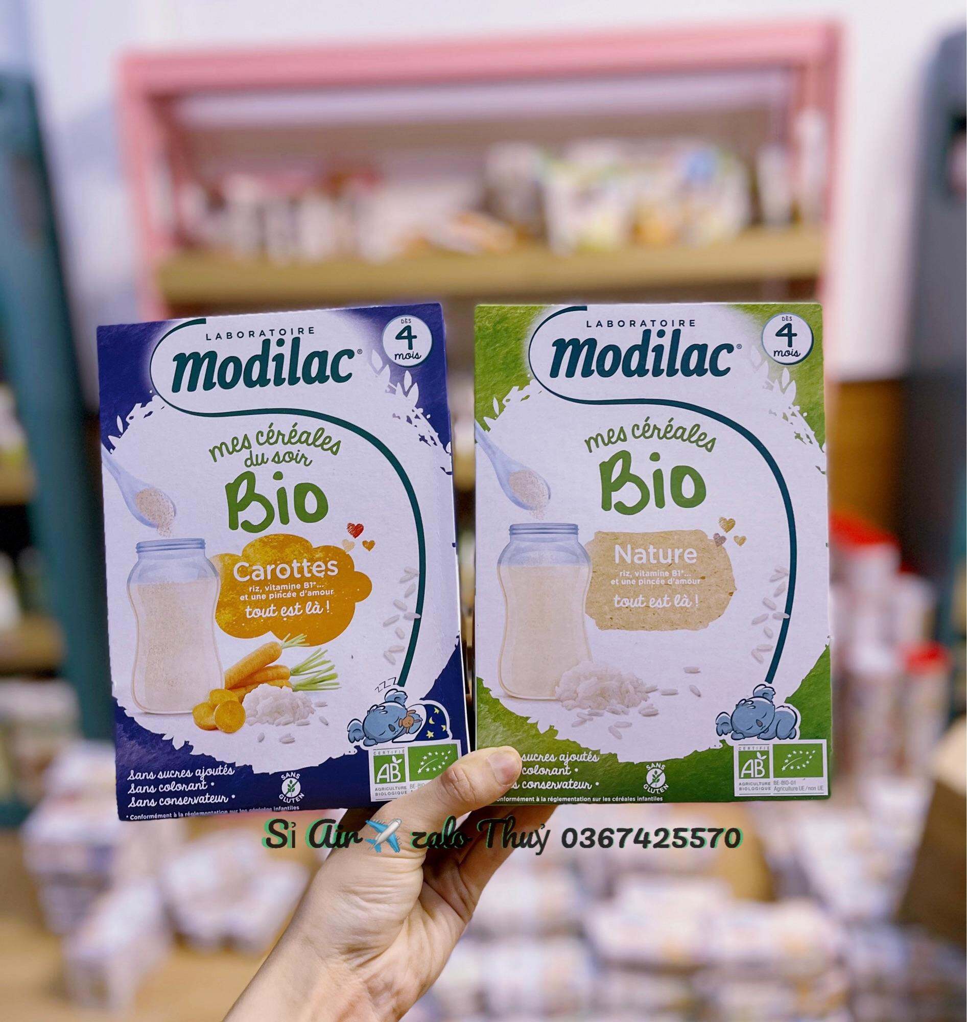 Bột lắc sữa Modilac cho bé dị ứng đạm sữa bò của Pháp (date 2023)