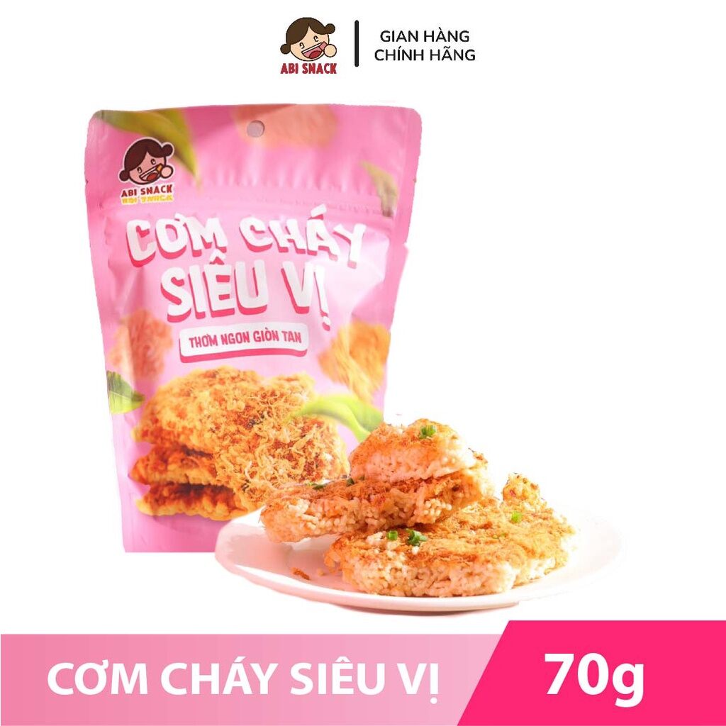 Cơm cháy siêu vị abi snack