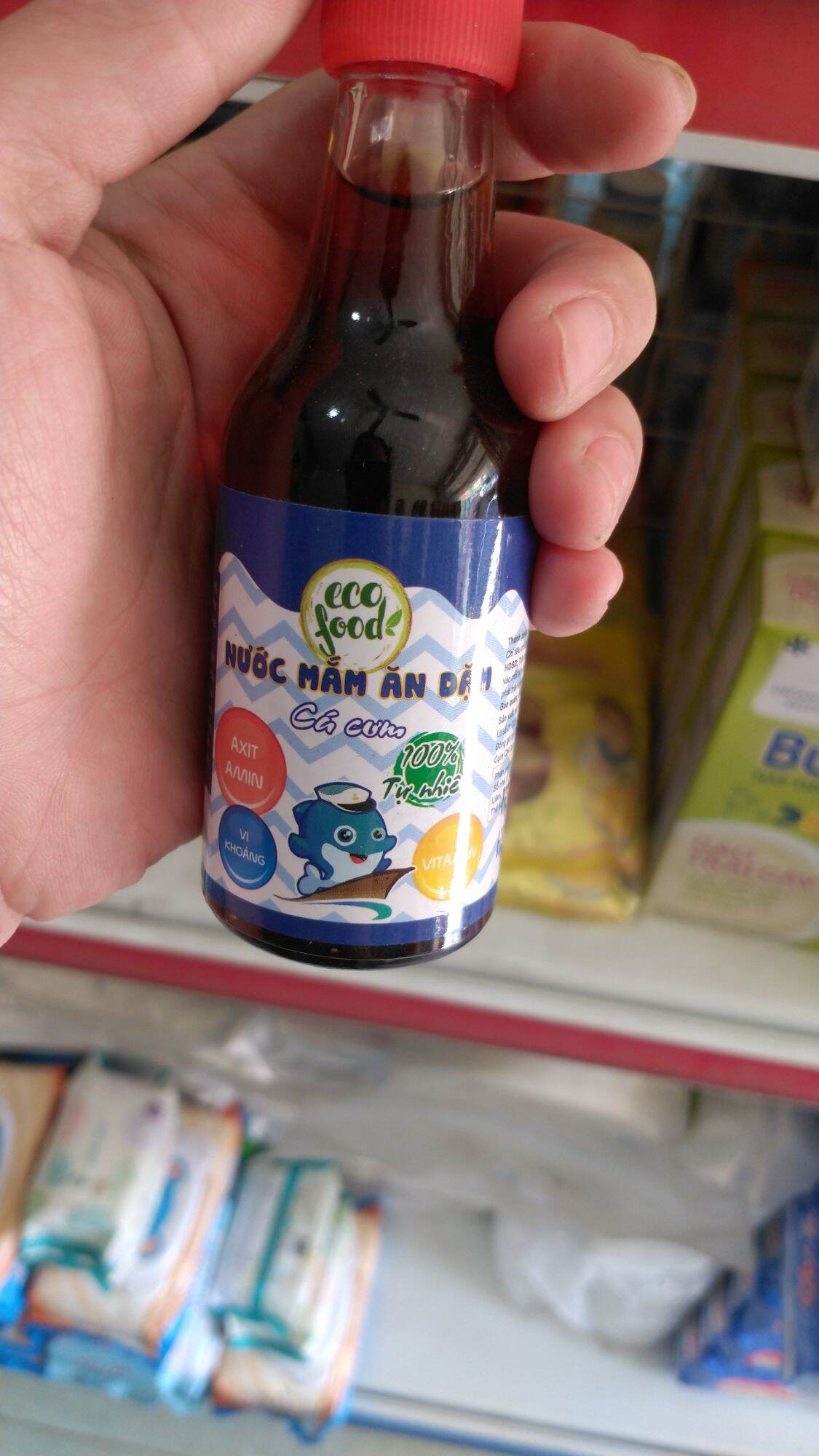 Nước mắm ăn dặm cá cơm cho bé - Ecofood
