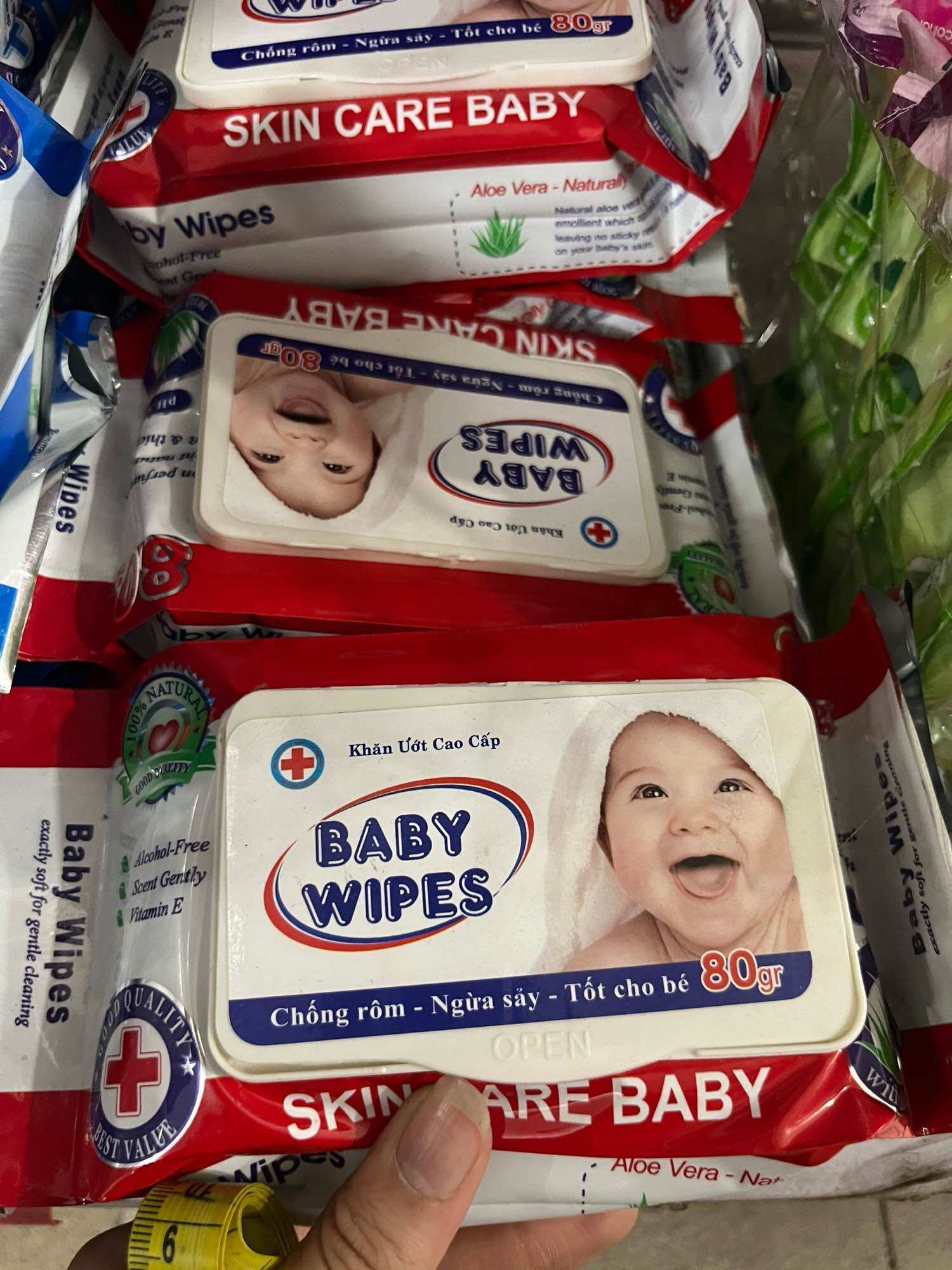 Khăn Ươt BaBy Gói 80 tờ