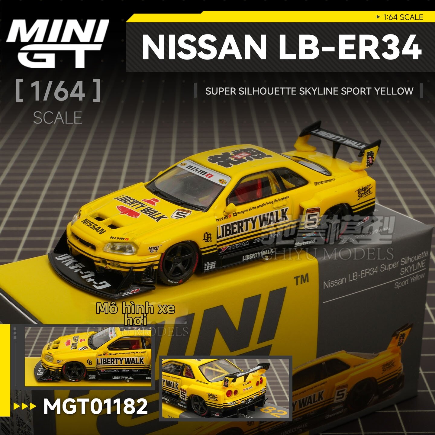 Mô Hình Xe Hợp Kim 1:64