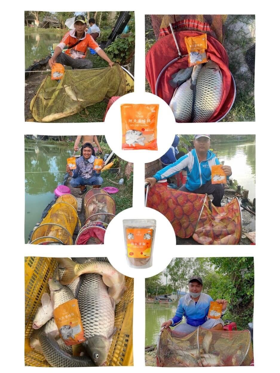 Mồi Câu Rô Phi Thơm Tanh TS FISHING