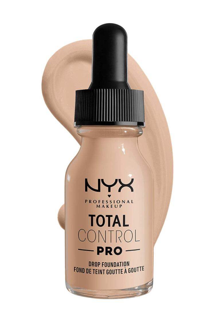 Kem nền NYX PROFESSIONAL MAKEUP Total Control Pro Drop Foundation 13ml USA