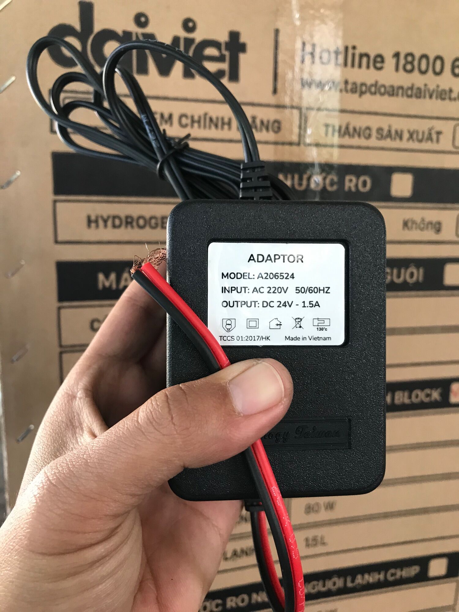 Nguồn, adapter 24v 1.5a máy lọc nước_tiến thắng phát