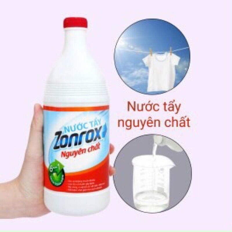 Tẩy quần áo zonrox 500ml