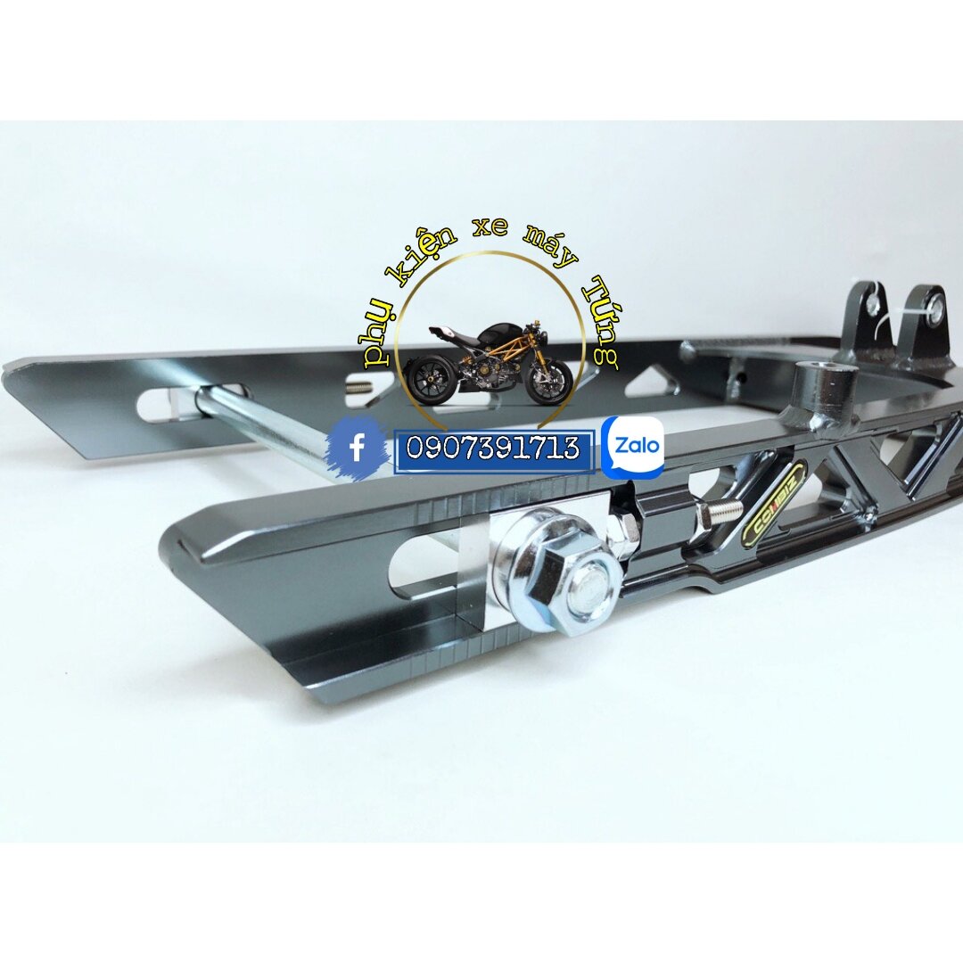 Gắp Nhôm phay lổ EXCITER 150, MX-KING +5cm