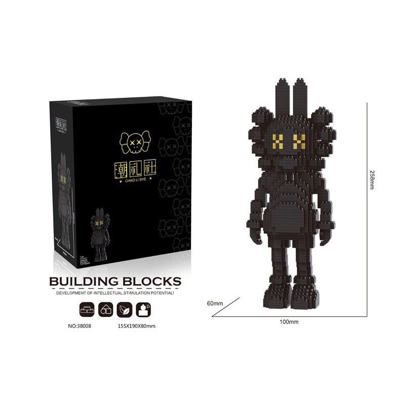 Mô hình lắp ráp Kaws lego