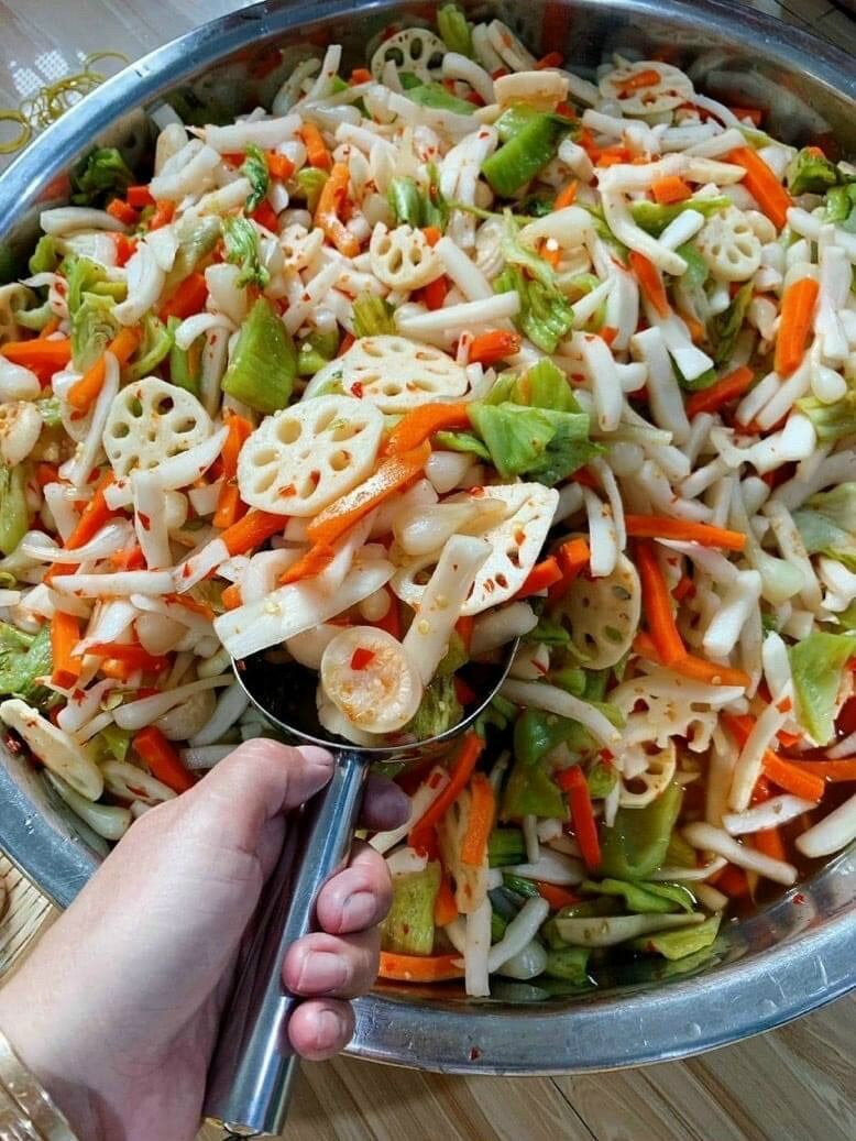 Kim Chi củ sen dưa nụ 1kg