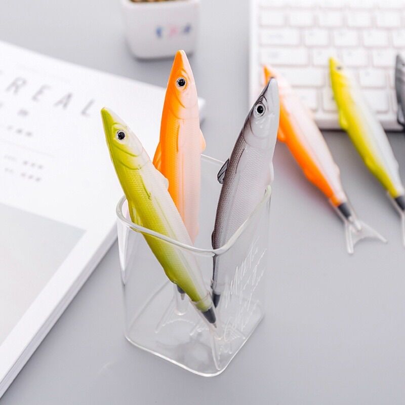 Bút Bi Mực Đen Ngòi 0.5mm Hình Con Cá🐠
